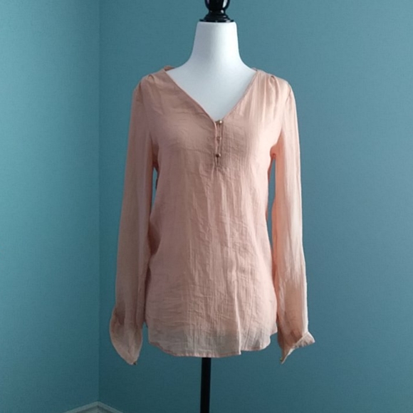 Delicate Long Sleeve Blouse - Picture 1 of 5